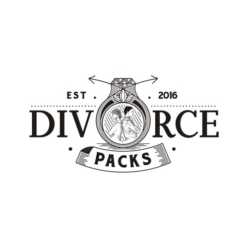 Divorce Logo  - UPDATED BRIEF, Ideally hand/computer drawn / Original Logo - Blind Filter Enabled デザイン by Wiell