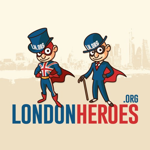 Create the character of a London hero as a logo for londonheroes.org Réalisé par Atzinaghy