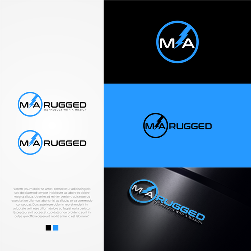 Mid-Atlantic Rugged Systems Logo and Brand Guide Design by Randy Yanuar