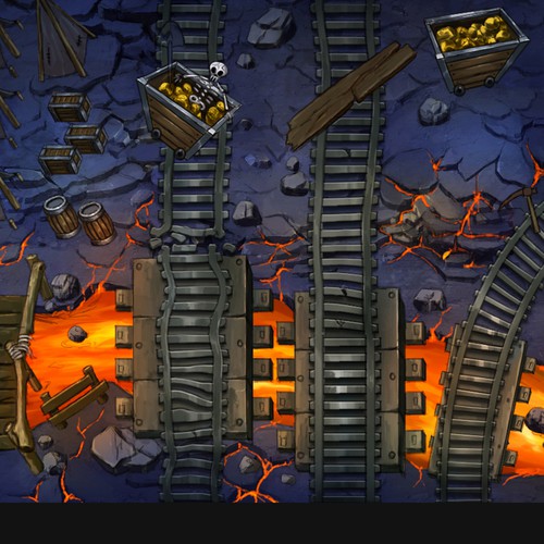 Scrolling Game Background Design Design von TonyS23
