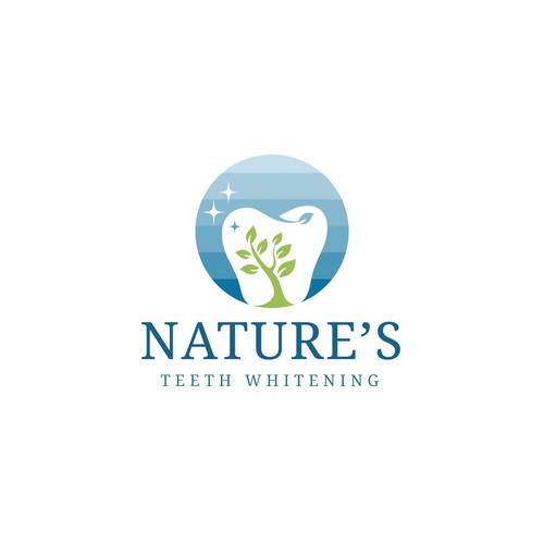 Nature's Teeth Whitening - Needs a Natural Company Logo Design by Creative Selection