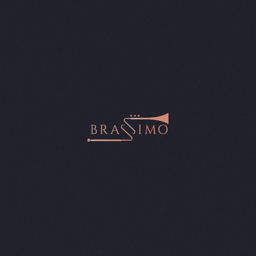 Brassimo | Logo for brass band Design by Artur Zherdetskii