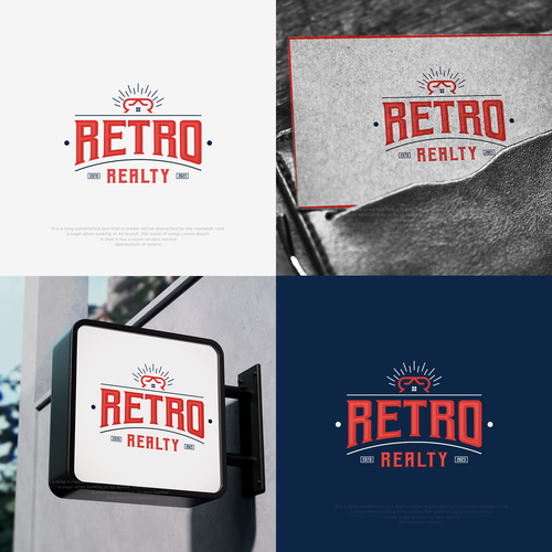 Retro company specializing in vintage customer service, quality, and value. Design by Grafik Flame