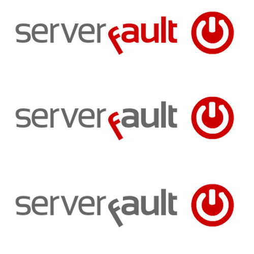 logo for serverfault.com Design por mjw.design