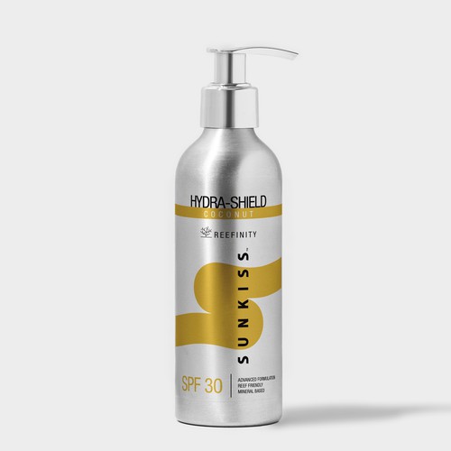 Luxury Sunscreen Label Design by LaboPIXEL
