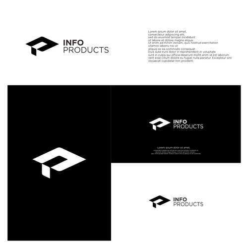 InfoProducts.com - Logo & Branding Design by RowSheet