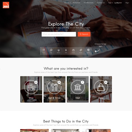 Web page design contest entry by Dezinex15