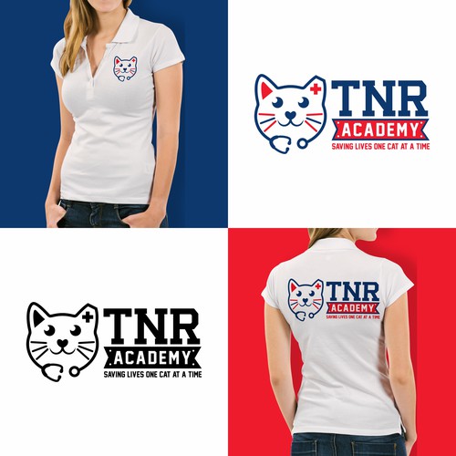 Calling all cat lovers! Design an online TNR (Trap-Neuter-Return) Academy logo and save cats! Design by Hochbaum