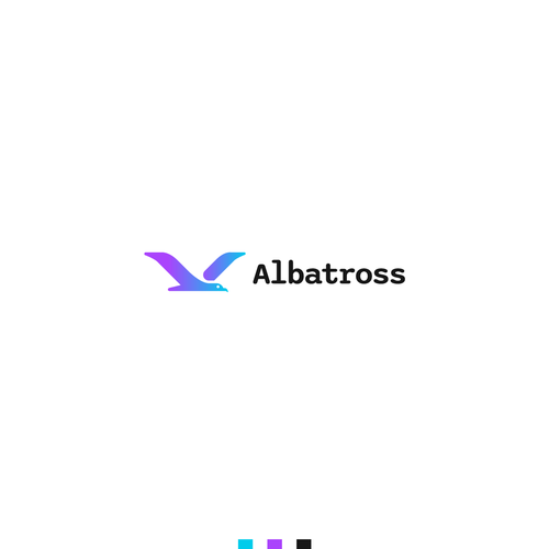 Create a logo for Albatross, a database migration tool. Design réalisé par Nlndpldjr