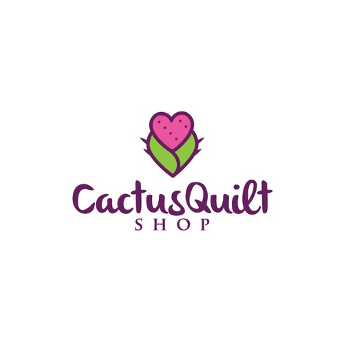 Design a logo for a modern quilt shop! Design by calendula