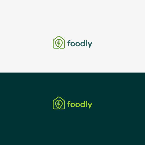 Modern logo for a food delivery business to appeal to professionals Design by Rumah Lebah