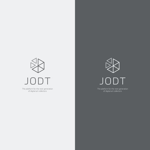 Modern logo for a new age art platform Diseño de kdgraphics