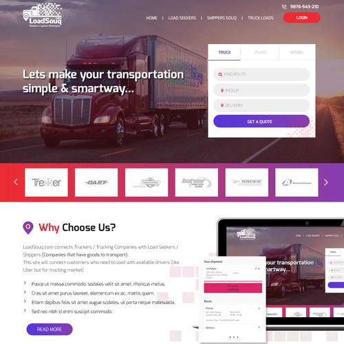 Home Page Website Design Design by Headol Creatives
