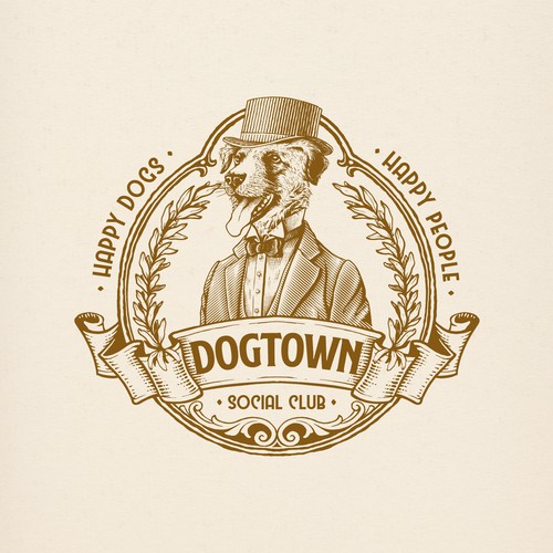 vintage/rustic/victorian design for dog daycare/boarding Design by vuveeh™