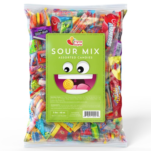 Design a modern, clean, chic, and professional candy label. Réalisé par znakovanj