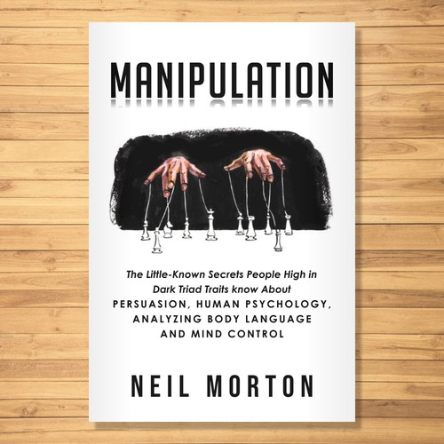 Book cover for non-fiction Design by Pearl String