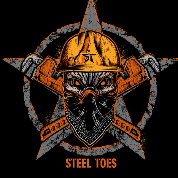 T-shirt deign  for Steel Toes