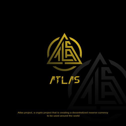 Abstract logo for crypto project Design by IndahNyi