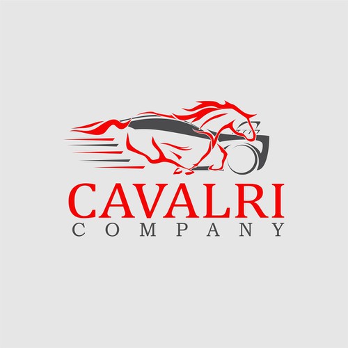 logo for Cavalry Company Diseño de Eighteen_fingers
