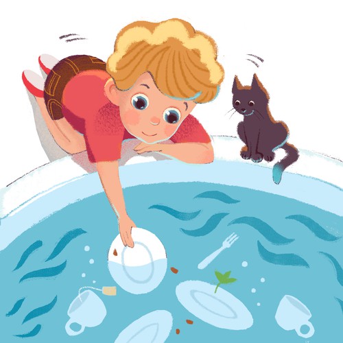 Creative illustrator needed for whimsical children's book Design by Olha Prykhodko