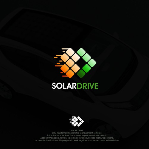 Logo design for new CRM, SolarDrive Design by YENGZ18 ◕‿◕