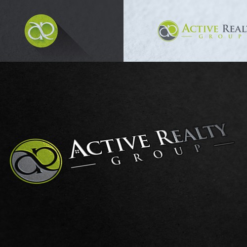 Rebrand capturing logo for real estate firm Active Realty  Design by Direk Nordz
