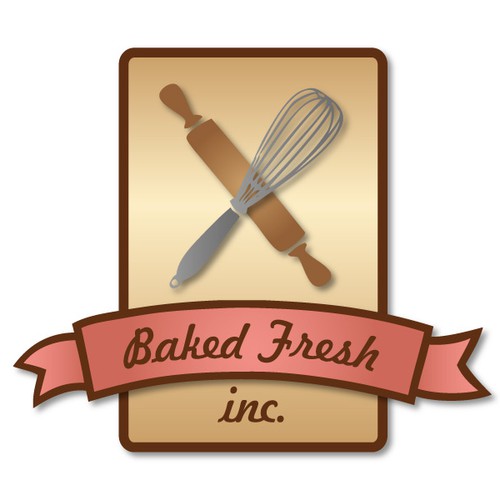 logo for Baked Fresh, Inc. Design por ChantelleG