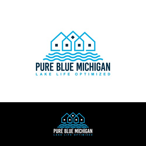 Pure Blue Michigan Design by DerKater