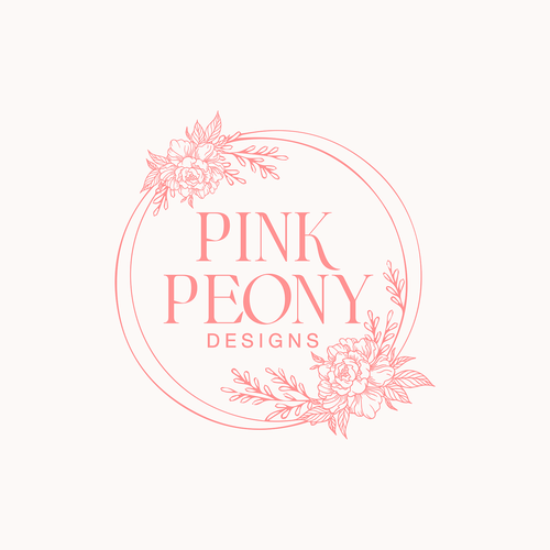 Designs | Pink Peony Designs Logo Contest | Logo design contest