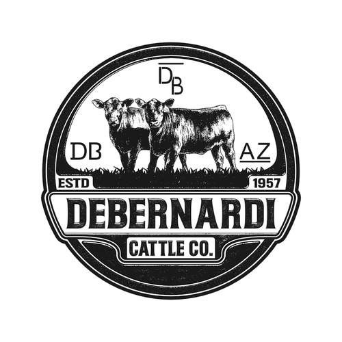 Unique Western Cattle Brand Design by DataDesign99d
