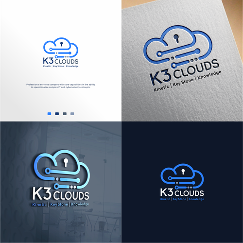 New logo for IT services company Design by is_RoM graphic