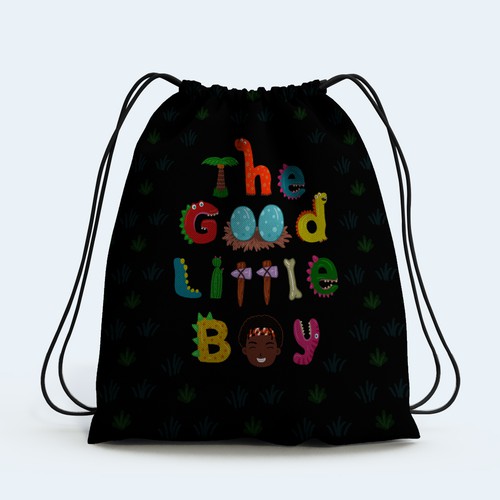 Drawstring Bag Designs for Boys Design by thegarapan