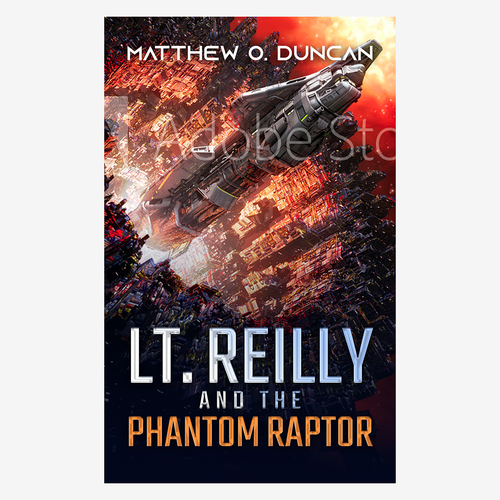 Book #3 - Lt. Reilly Series Design by Tiago Pereira