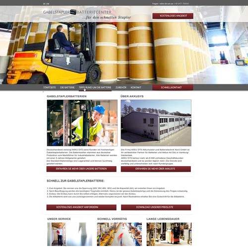 Diseño de página web propuesta en el concurso por digitales-webdesign