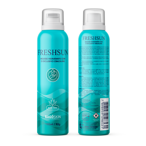 "We are looking for an innovative label for a moisturizing, cooling and refreshing skin spray." winning Product label