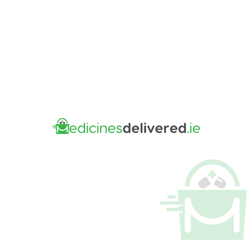 logo for online pharmacy medicinesdelivered.ie Design by grafena#1