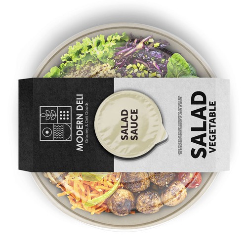 Creative yet economic food packaging for ready to go meals Design by Budour A.