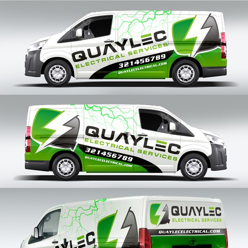 NEW Vehicle art work design Electrical Contractor Design by Tanny Dew ❤︎