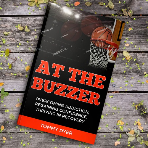 Book cover for inspirational, comeback story out of addiction into recovery! Design by studio02