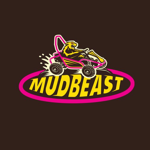 Design di Mud Beast!  Logo needed for a new line of off-road Go-Karts for kids di @elcontrolx