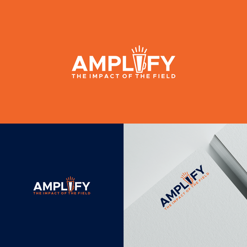 Amplify Logo Design by code.signs