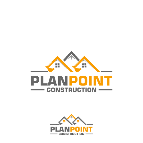 PlanPoint Construction Logo Needs A Remodel Design by sabarsubur