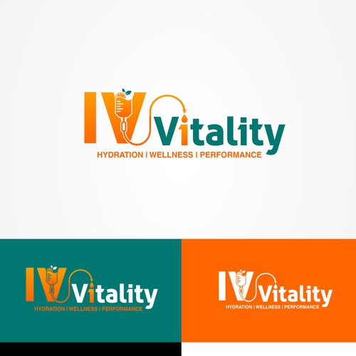 IV Vitality (mobile IV hydration drip bar)  Design by Nahlino