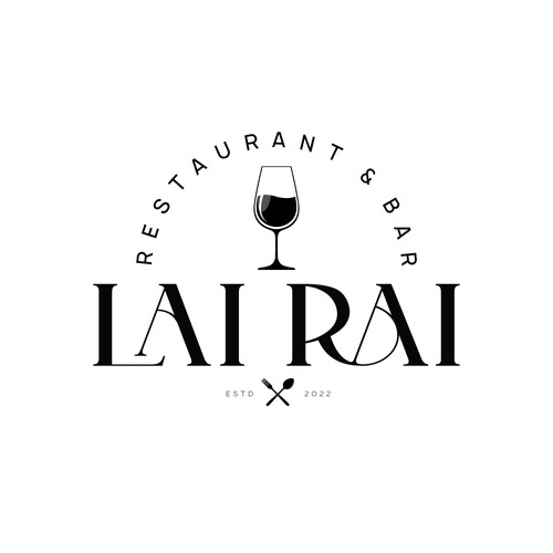 Design an approachable logo for a Vietnamese American fusion restaurant and bar - Lai Rai Design by Ruve