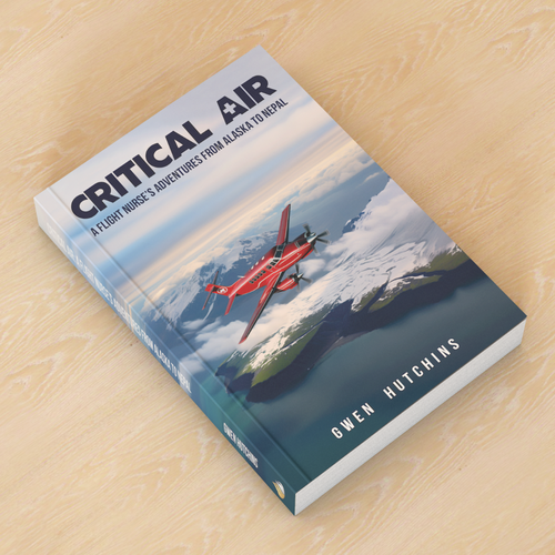 Create a cover about an emergency flight nurse's adventures Design by effebi.