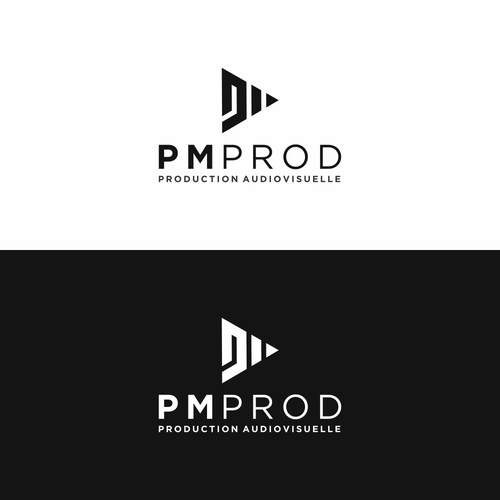 Modern and ambitious logo for a new Production Company (live recording, events production...) Design by Victory ™