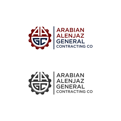 “Modern Industrial Logo for AAGC – Construction & Contracting Company” Design by Log_In