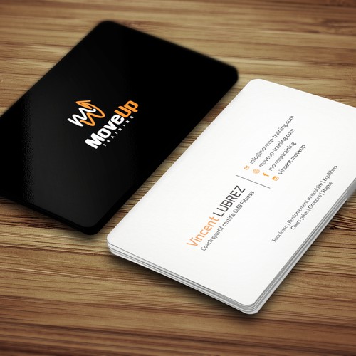 Business card contest entry by Creoeuvre