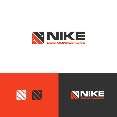 Nike Communications Logo Contest Design by The Sains