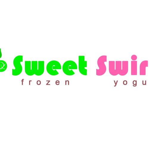 Frozen Yogurt Shop Logo Diseño de sakalvin
